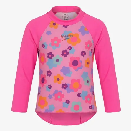 SPEEDO Majica dugih rukava Long Sleeve Print Rash Guard
