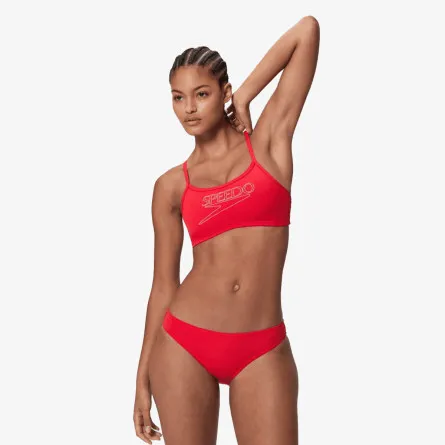 SPEEDO Kupaći kostim Endurance+ Logo Thin Strap Two Piece