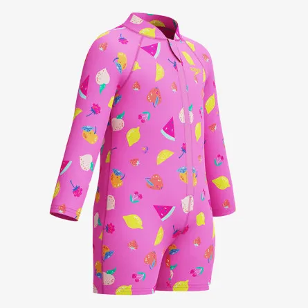 SPEEDO Plivački komplet Long Sleeve Print Zip One Piece