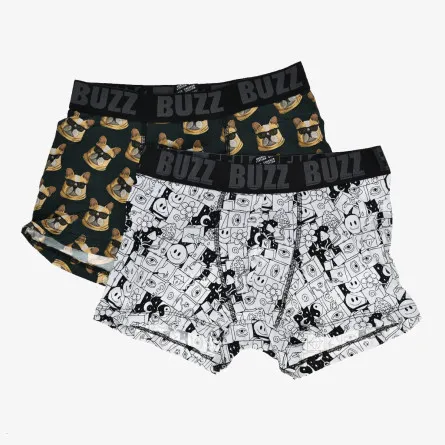 BUZZ Donje rublje MEN PRINTED BOXER 