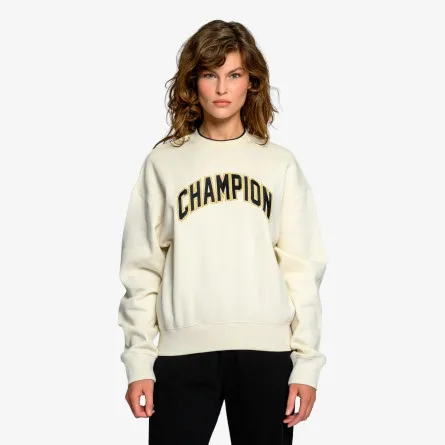CHAMPION Majica bez kragne RETRO SPORT CREWNECK 