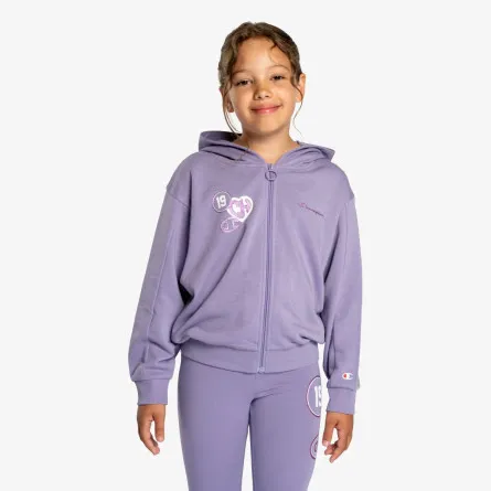 CHAMPION Majica s kapuljačom s patentom COLLEGE GIRL FULL ZIP HOODY