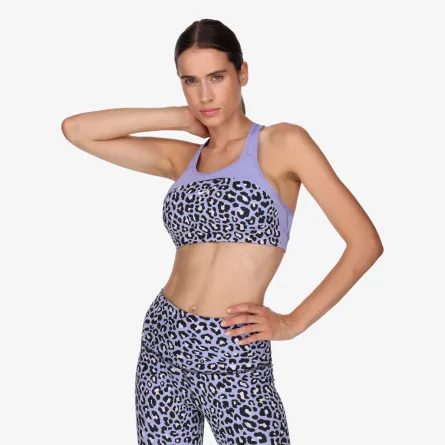 NIKE Sportski grudnjak W NK DF SWSH CRS BK AOP BRA