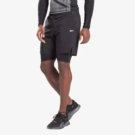 REEBOK Kratke hlače TS 2-in-1 Epic Short 
