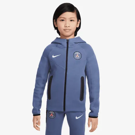 NIKE Majica s kapuljačom s patentom PSG B NSW TECH FLC FZ 