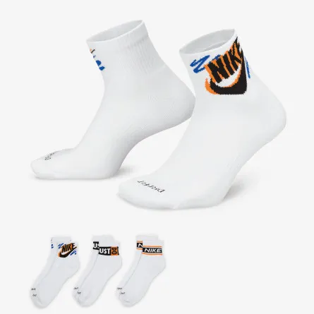 NIKE Čarape U NK ED PLS ANKLE 3P SPORT 144 