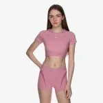 NIKE Top W NP DF SS CROP TOP TT GX