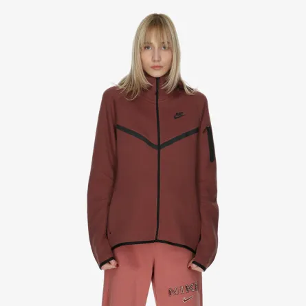 NIKE Majica s kapuljačom s patentom W NSW TCH FLC WR FZ HDY 2 