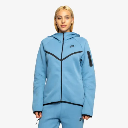 NIKE Majica s kapuljačom s patentom W NSW TCH FLC WR FZ HDY 2