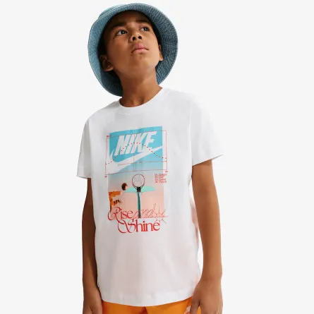 NIKE T-Shirt K NSW TEE RISE AND SHINE
