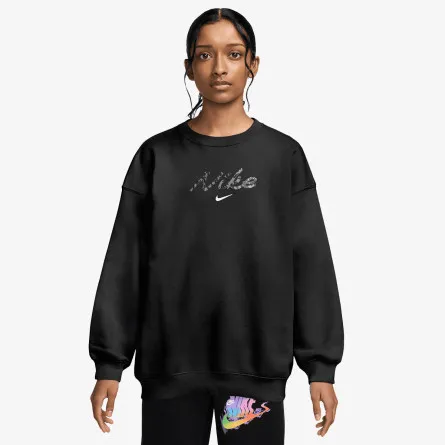 NIKE Majica bez kragne G NSW STDIO FLC OVRSZD CRW AOP