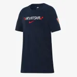 NIKE T-Shirt CRO U NK GRAPHIC TEE-OBSIDIAN/WHITE 