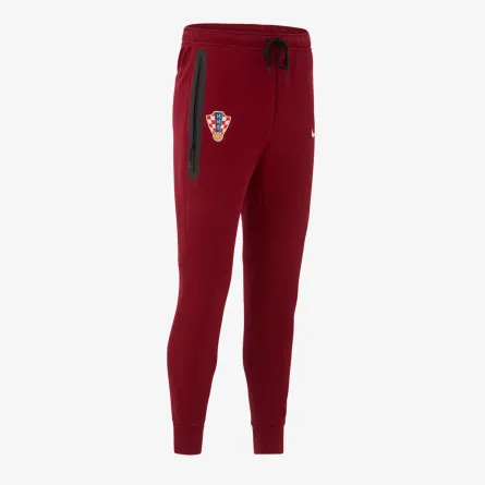 NIKE Hlače CRO M NK TCH FLC JGGR-TEAM RED 