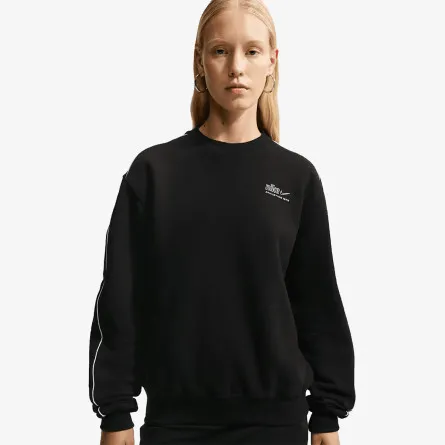 NIKE Majica bez kragne W NK STDO FLC MW STD AD CREW 