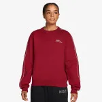 NIKE Majica bez kragne W NK STDO FLC MW STD AD CREW 