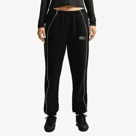 NIKE Hlače W NK STDO FLC MW MR AD CFF PNT 