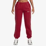 NIKE Hlače W NK STDO FLC MW MR AD CFF PNT