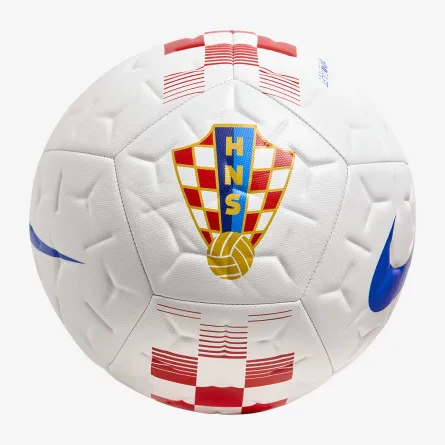 NIKE Lopta CRO NK ACADEMY BALL-WHITE/UNIVERSITY RED 