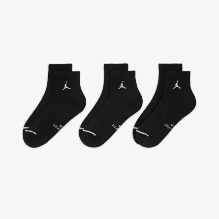 JORDAN Čarape U J ED ELVD ANKLE 3PR - 144 