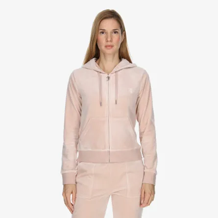 JUICY COUTURE Majica s kapuljačom s patentom ROBERTSON CLASS 