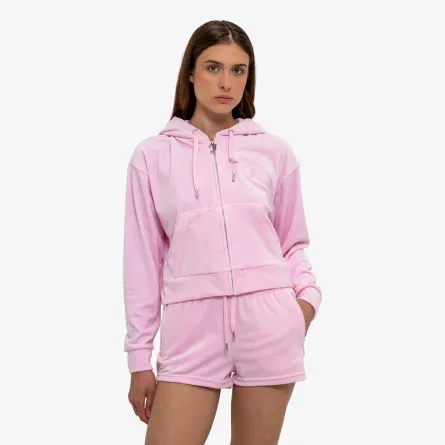 JUICY COUTURE Majica s kapuljačom s patentom ICCLE COL OUT
