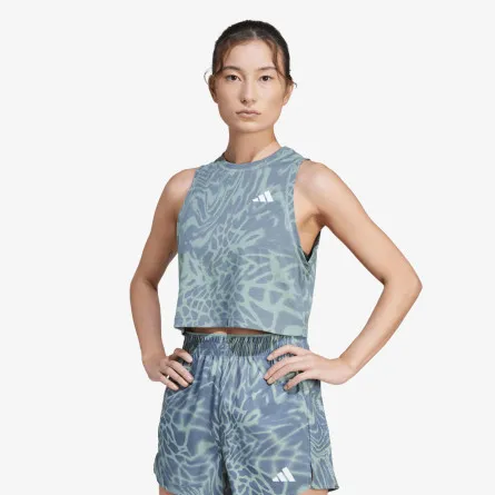 ADIDAS Top i majica bez rukava TE MIN AOP TANK 