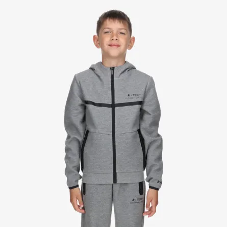 Majica s kapuljačom s patentom KRONOS BOYS FULL ZIP HOODY