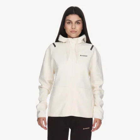 Majica s kapuljačom s patentom KRONOS LADIES FULL ZIP HOODY