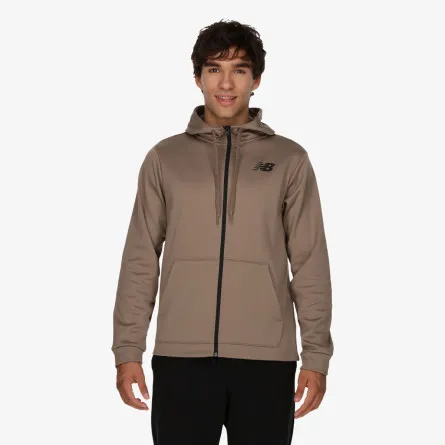 NEW BALANCE Majica s kapuljačom s patentom Tenacity Performance Fleece Full Zip Hoo 