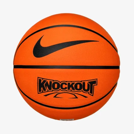 NIKE Lopta NIKE KNOCKOUT DEFLATED AMBER/BLACK/BLACK