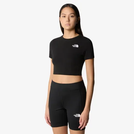 THE NORTH FACE T-Shirt W S/S ESSENTIAL CROPPED SLIM TEE