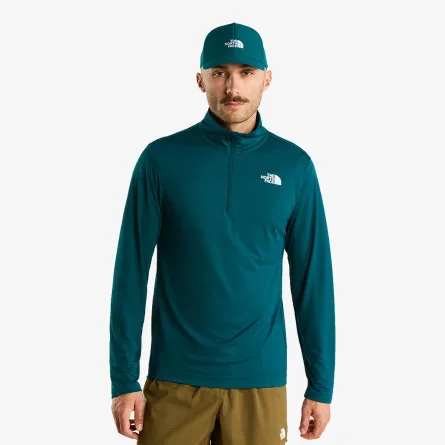 THE NORTH FACE T-Shirt M 24/7 1/4 ZIP TEE 