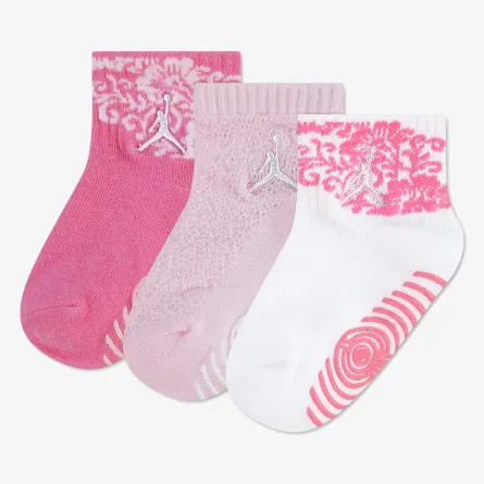 JORDAN Čarape JHG IFNT/TODD FLORAL LACE 3PK