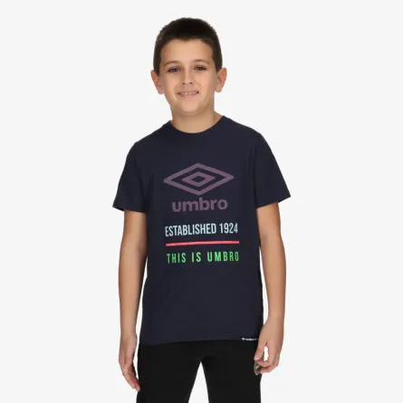 UMBRO T-Shirt BASIC 2 COTTON T SHIRT JNR 