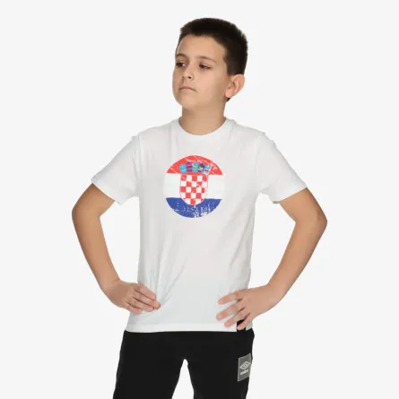 UMBRO T-Shirt EC CROATIA FAN SHIRT JNR 