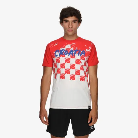 UMBRO T-Shirt EC CROATIA FLAG SHIRT 