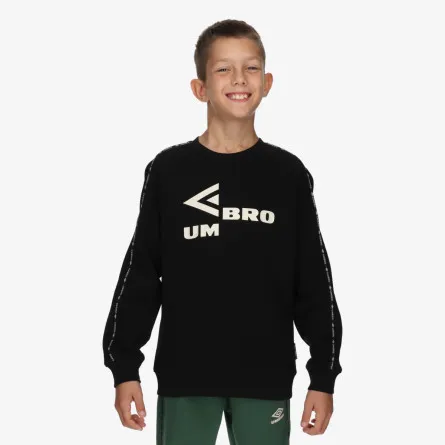 UMBRO Majica bez kragne RETRO CREWNECK JNR 