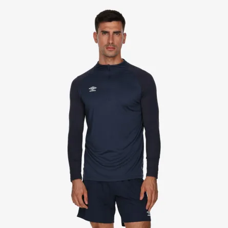 UMBRO Majica s polu patentom UMBRO TRAINING LS SHIRT 