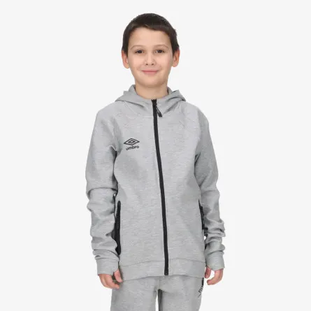 UMBRO Majica s patentom LOGO FULL ZIP HOODIE JNR 