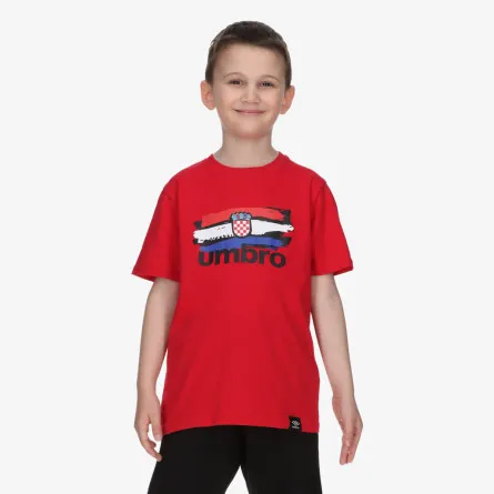 UMBRO T-Shirt WC CROATIA FAN SHIRT JNR